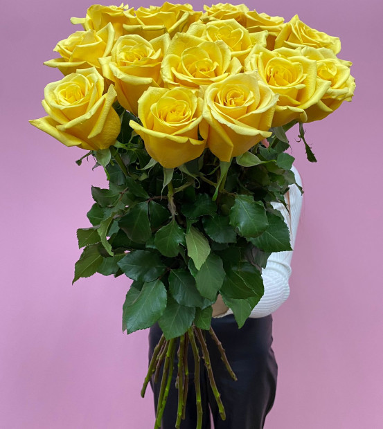 Розы Эквадор Премиум 80 см